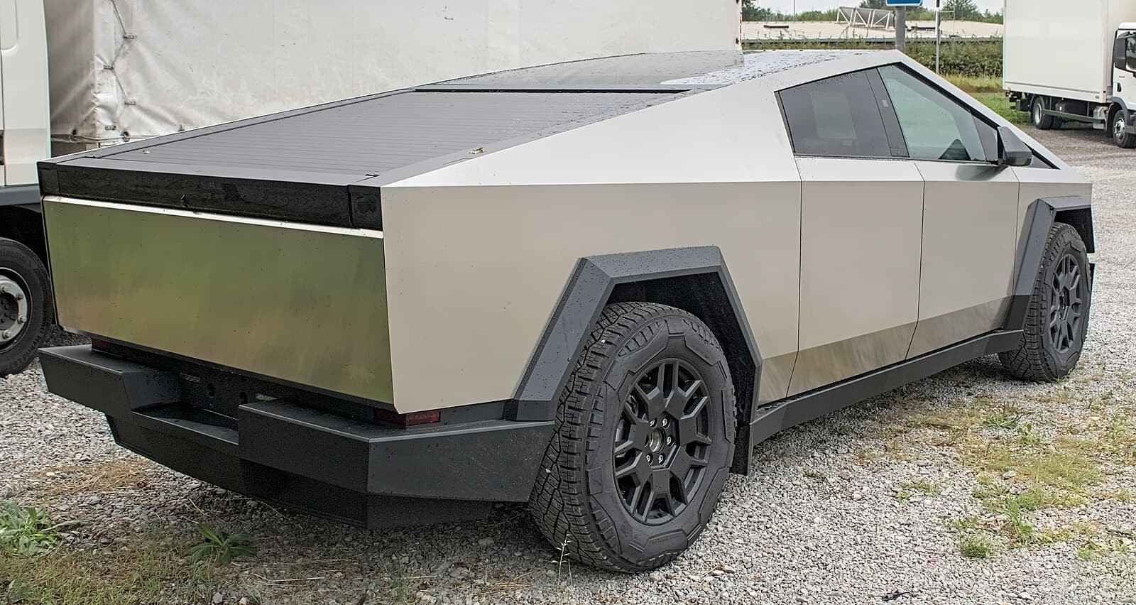 Tesla Cybertruck Foundation Series in Stuttgart-Vaihingen, August 2024